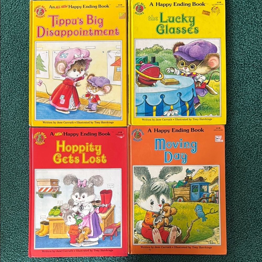Vintage 🫶 Happy Ending Book Set for Kids
